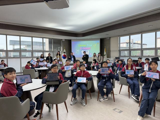 경기도교육연구원이 홍콩 학생과 교사 등을 초청, 에듀테크 수업을 경험하고 서로의 문화를 체험하는 등 뜻깊은 시간을 가졌다. 경기도교육연구원 제공.