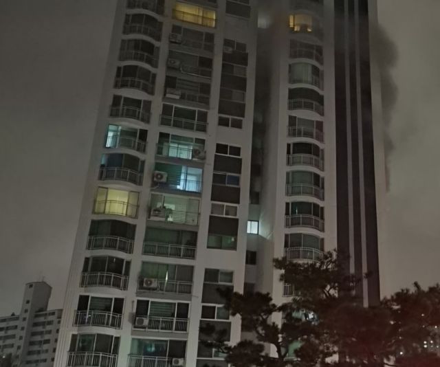 화재 현장. 경기도소방재난본부 제공