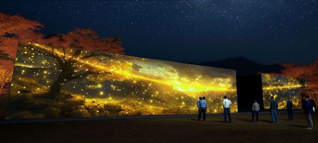 빛과 이야기를 더한 마니산 야간관광 명소화 구상도. 강화군 제공