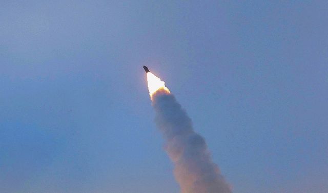 북한 미사일 발사. 연합뉴스