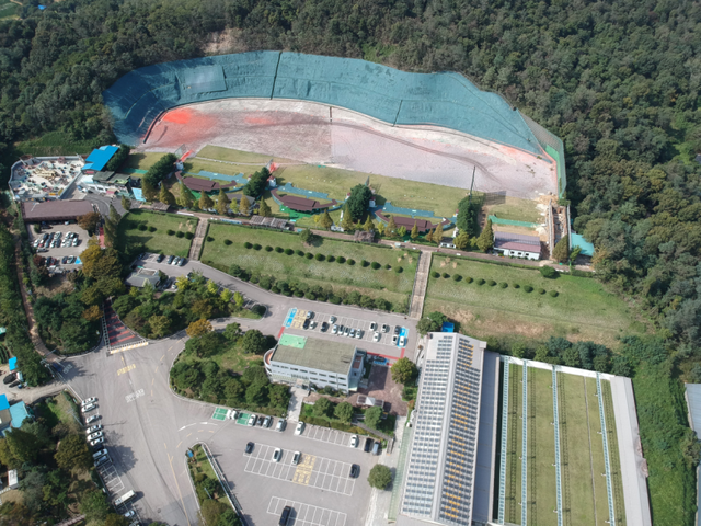 경기도사격테마파크 전경. 경기도체육회 제공