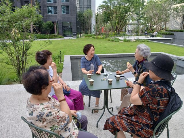 지난해 진행된 동네친구 건강동아리 만들기. 안양시 제공.