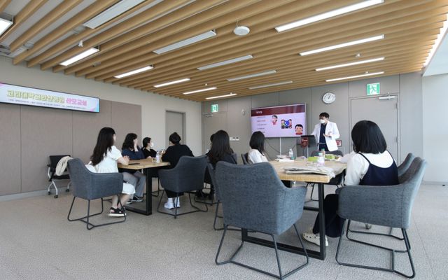 지난해 열린 고려대 안산병원 무료 산모교실. 고려대 안산병원 제공
