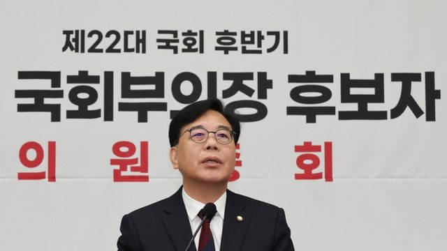 국민의힘 송언석 원내대표. 연합뉴스