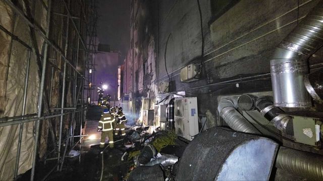 화재 현장 모습. 경기도소방재난본부 제공