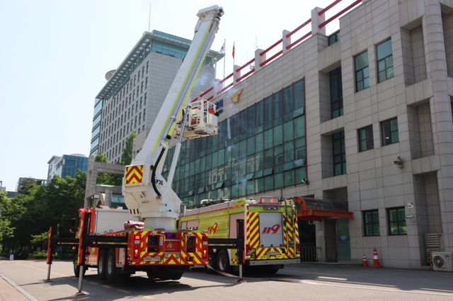 안양소방서는 ‘2026년 2분기 긴급구조통제단 불시 가동 훈련’을 실시했다. 안양소방서 제공