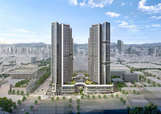 힐스테이트 구월아트파크 조감도. 현대엔지니어링 제공