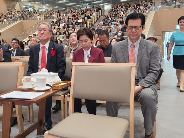 24일 양향자 국민의힘 경기도지사 후보가 수원 중앙침례교회에서 예배를 하고 있다. 이진기자