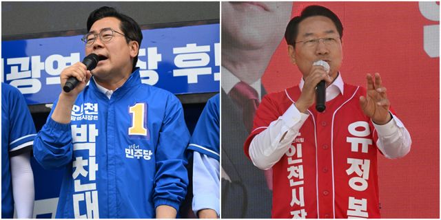 6·3 전국동시지방선거의 인천시장 여야 후보들의 첫 토론회가 정책검증보다는 서로를 향한 네거티브 공세로 끝이 났다. 경기일보 DB