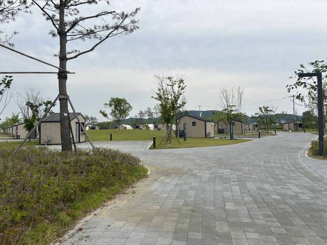 이천시 복하천 프리미엄 캠핑장. 이천시시설관리공단 제공