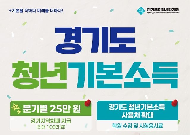 남양주시가 6월1일부터 2026년 2분기 청년기본소득 신청을 받는다. 남양주시 제공