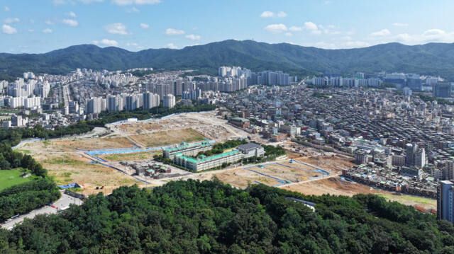 성남 상대원2구역 일대 전경. 성남시 제공