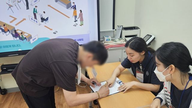 보도자료4 ‘지방선거 맞춤형 모의 투표 체험’ 현장
