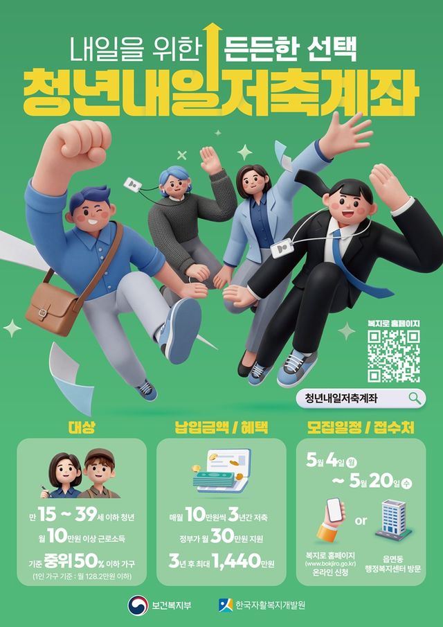 1. 파주시, ‘2026년 청년내일저축계좌’ 신규 참여자 모집