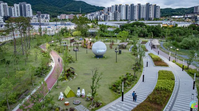 의왕 무민공원 전경. 의왕시 제공