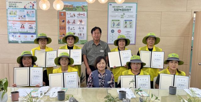 온열질환 예방요원 위촉. 양평군 제공