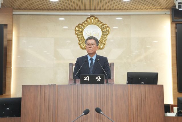 이윤하 평택시의회 의장. 이윤하 의장 제공
