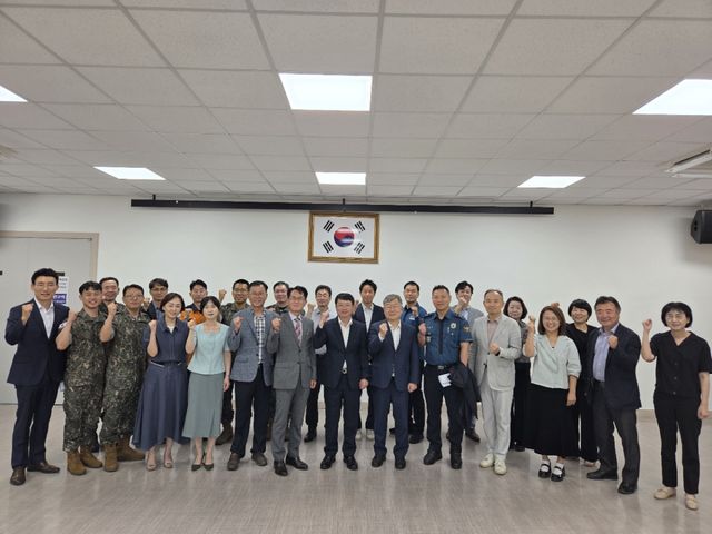 남양주시는 16일 진접오남행정복지센터가 진접읍 기관협의체 2분기 정례 간담회를 열었다고 밝혔다. 남양주시 제공