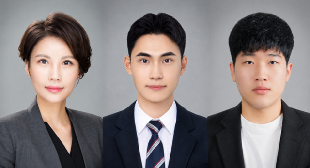 최근 세계적 학술지에 ‘AI 활용 간호’ 연구가 소개된 가천대 간호대 소속 주지영 교수과 조영우 졸업생, 조형빈 학생. 가천대 제공