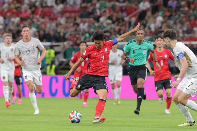한국 축구 국가대표팀 공격수 손흥민.연합뉴스