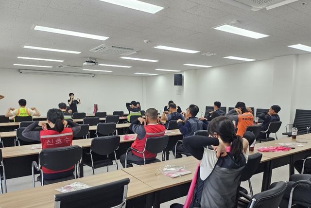 남양주풍양보건소-LH, 왕숙지구 건설근로자 대상 ‘건강한 일터 만들기’ 추진. 남양주시 제공