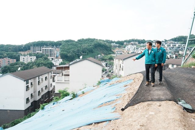 광주시, 여름철 집중호우 대비 산림 재해 취약지역 현장점검 실시. 광주시 제공