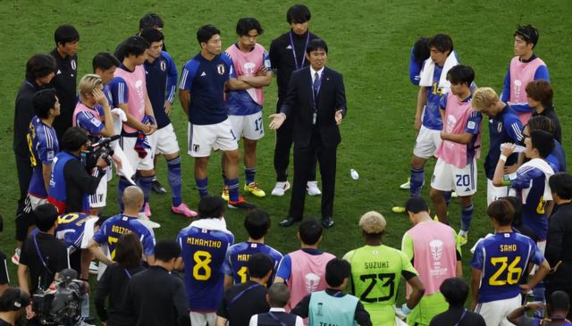일본 축구 대표팀은 모리야스 하지메 감독 체제를 장기간 유지한 점이 호성적의 요인으로 꼽히고 있다. 닛칸스포츠 제공