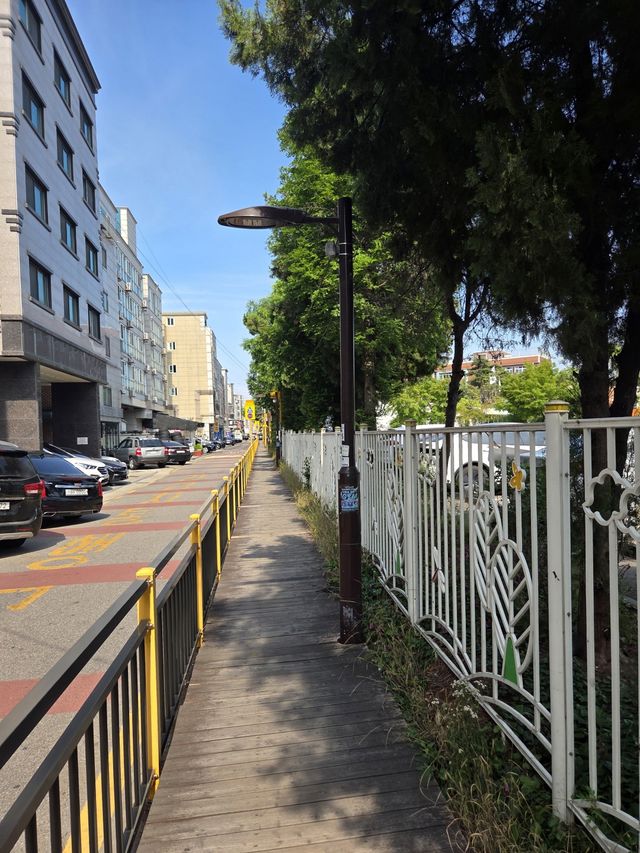 2026년도 노란별길 모습. 시흥시 제공