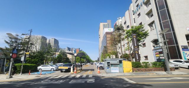 과천시 별양동에 위치한 공영주차장 전경. 과천도시공사 제공