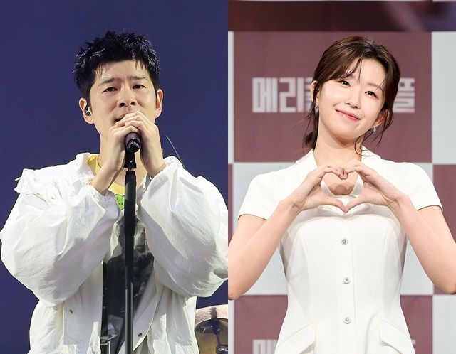 가수 장기하(왼쪽)와 배우 윤가이. 연합뉴스