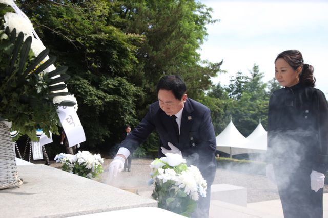 남양주시, 제71회 현충일 맞아 순국선열과 호국영령 추모. 남양주시 제공