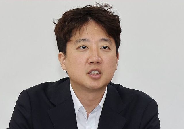 이준석 개혁신당 대표. 연합뉴스