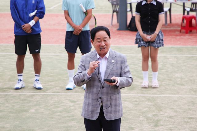 남양주시, 2026년 청년 테니스 클래스 2기 개강식 개최. 남양주시 제공