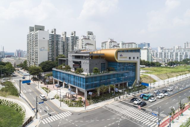 의왕 부곡스포츠센터 전경. 의왕시 제공