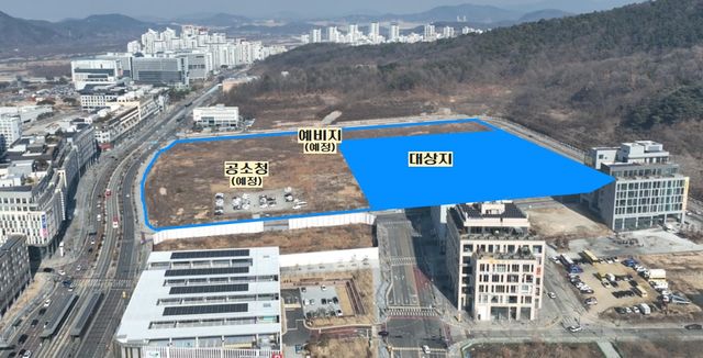 세종지방법원 건립 대상지. 행정중심복합도시건설청 제공