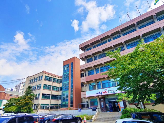인천 미추홀구 숭의동의 미추홀구청 전경. 미추홀구 제공