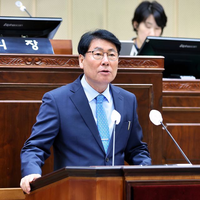 서창수 제10대 의왕시의회 전반기 의장. 의왕시의회 제공