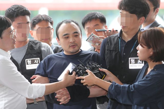 ‘한강 몸통시신 사건’으로 무기징역을 받은 장대호의 모습. 연합뉴스