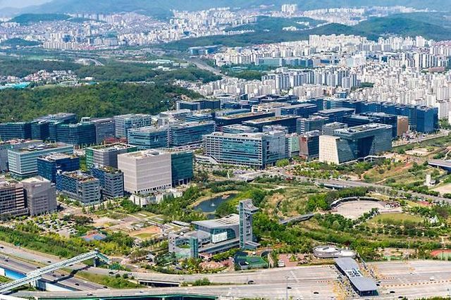 성남 판교신도시 전경. 성남시 제공