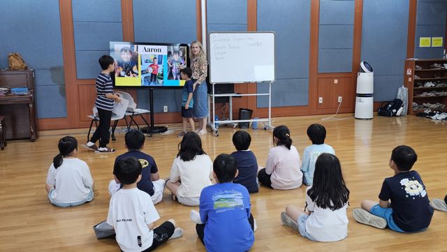 부림동 어린이 영어캠프 운영 모습. 과천시 제공