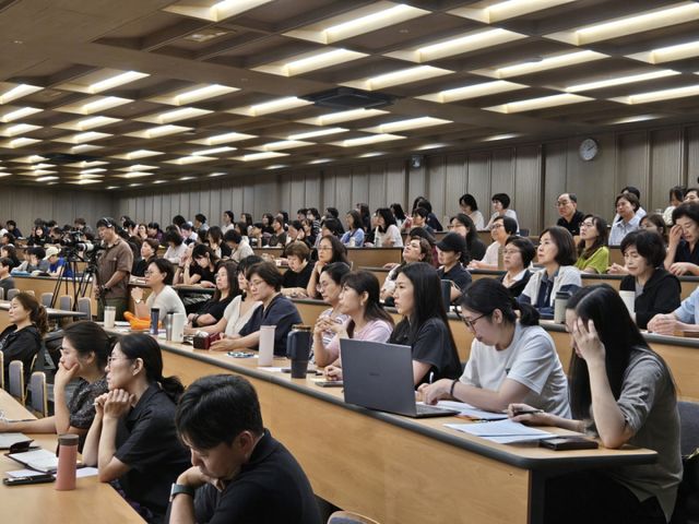18일 마을교사를 대상으로 '교육도시 시흥 브리핑' 연수를 진행하고 있다. 시흥시 제공