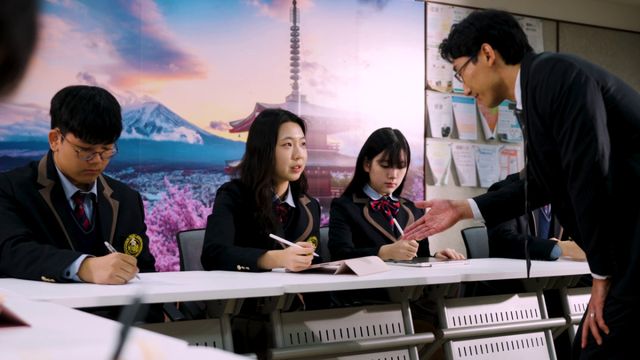 경기외고 학생들의 수업 모습. 경기외고 제공