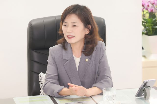 여명자 부평구의회 부의장. 부평구의회 제공