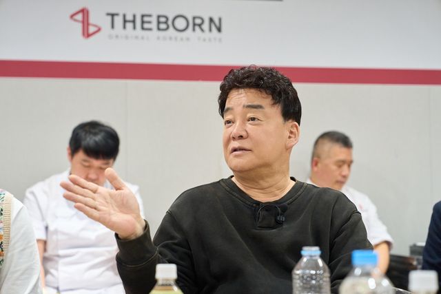 백종원 더본코리아 대표. 연합뉴스
