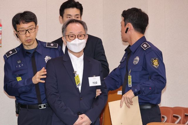 국감 출석하는 조경식 부회장. 연합뉴스