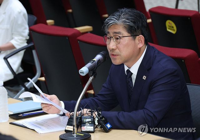 류덕현 재정기획보좌관이 용산 대통령실에서 기자간담회를 하고 있다. 2025.9.4. 연합뉴스