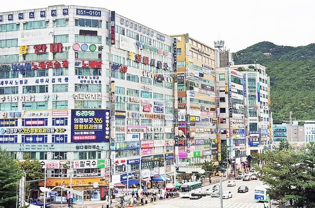 의정부시 금오 골목형 상점가. 의정부시 제공