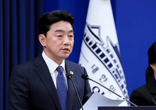 강훈식 대통령 비서실장. 연합뉴스