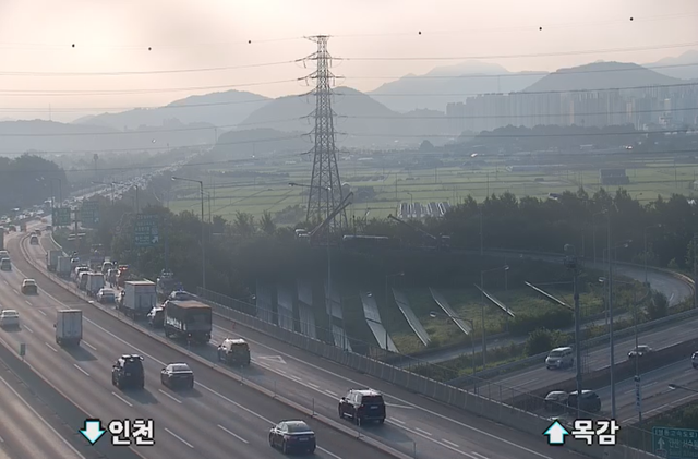 월곶분지검 모습. 제3경인고속도로㈜ 제공