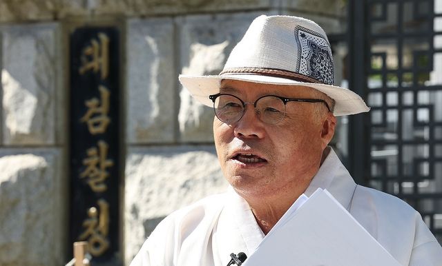 백은종 서울의소리 대표. 연합뉴스